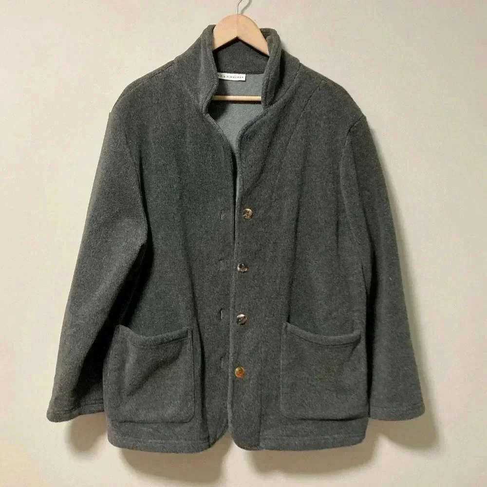 bryn Walker grey fleece  jacket